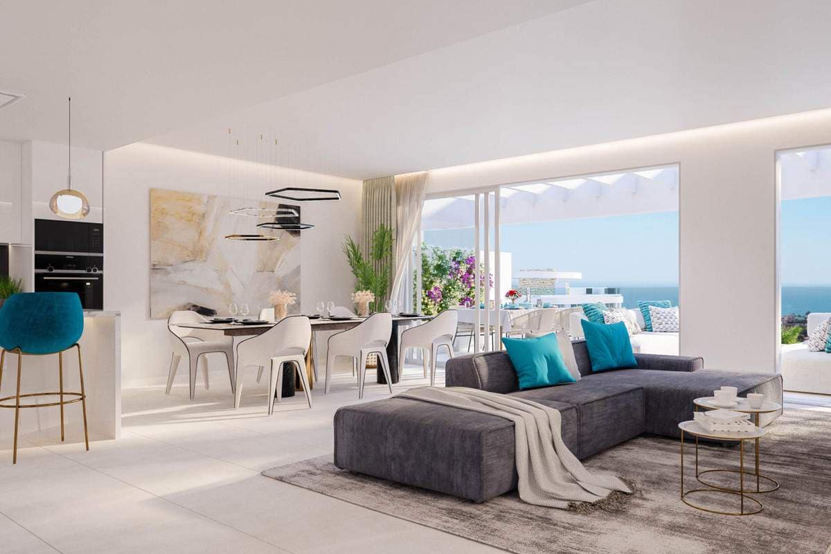 3 chambre Appartement à vendre à La Cala de Mijas avec piscine garage - 1 300 000 € (Ref: 8607340)