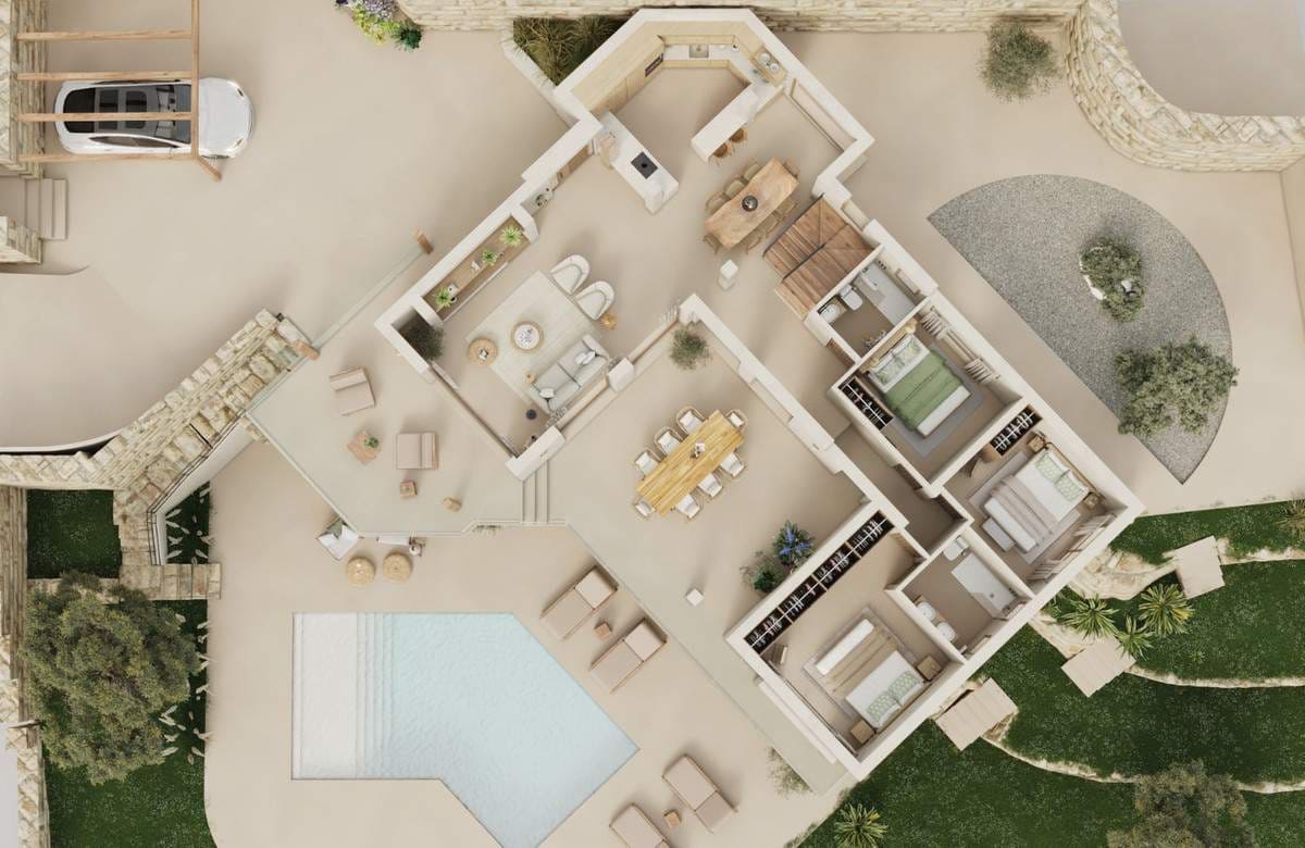 4 bedroom Villa for sale in Manilva with pool garage - € 1,595,000 (Ref: 9175507)