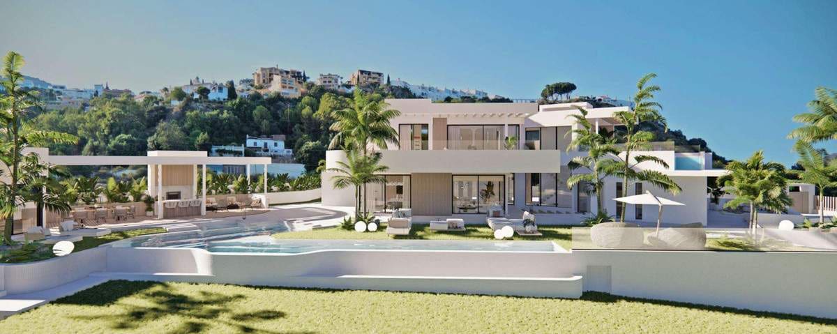 4 sypialnia Willa na sprzedaż w Benalmadena z basenem garażem - 3 200 000 € (Ref: 9191600)