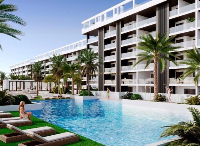2 Zimmer Apartment zu verkaufen in Torreblanca, Torrevieja mit Pool - 285.000 € (Ref: 9030545)