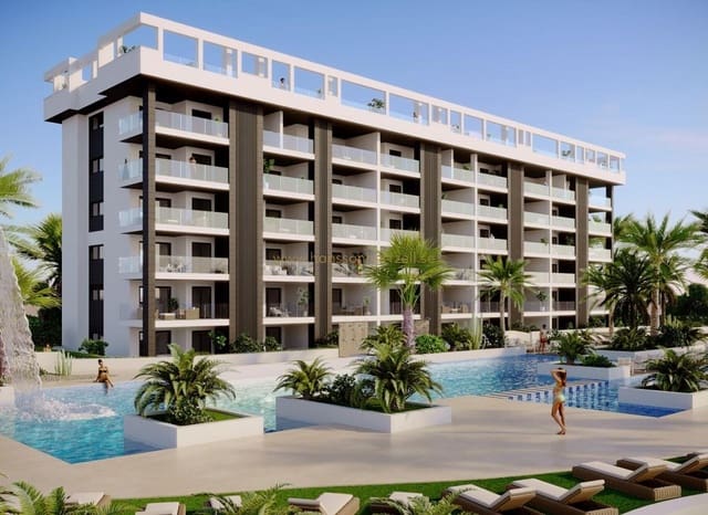 2 Zimmer Apartment zu verkaufen in Torreblanca, Torrevieja mit Pool - 285.000 € (Ref: 9030545)