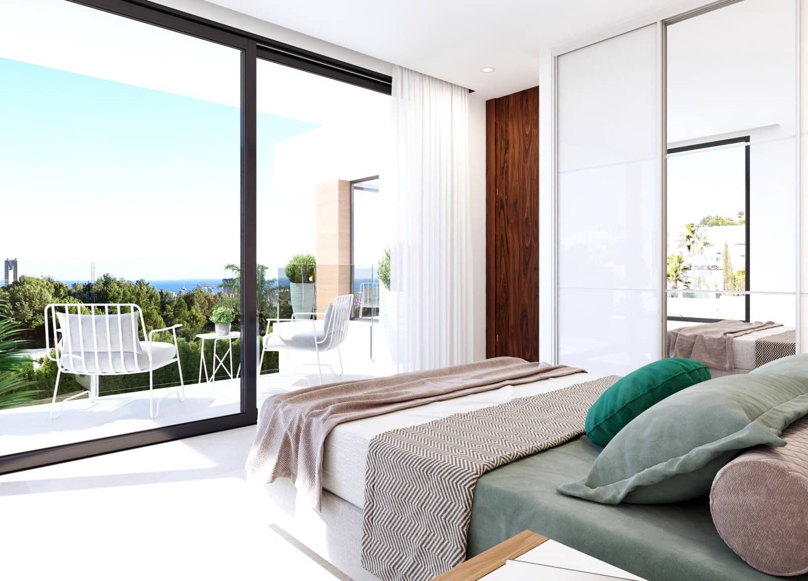 4 makuuhuone Huvila myytävänä paikassa Finestrat mukana uima-altaan - 1 350 000 € (Ref: 8364123)