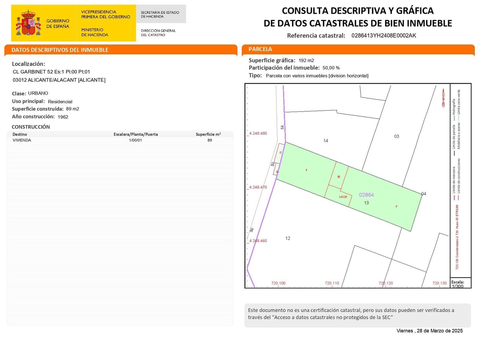 Area Edificabile in vendita in Alicante citta - 289.000 € (Rif: 9533955)