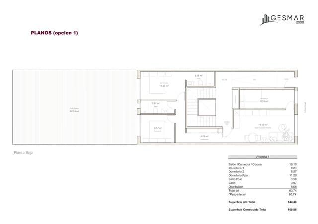 Area Edificabile in vendita in Carolinas Bajas, Alicante città - 289.000 € (Rif: 9533955)