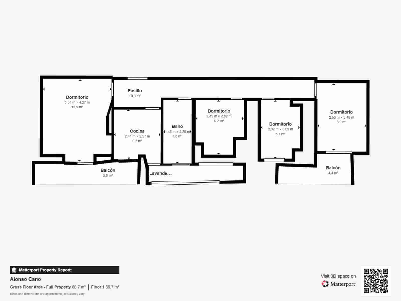 3 camera da letto Appartamento in vendita in Alicante citta con garage - 164.000 € (Rif: 9591544)