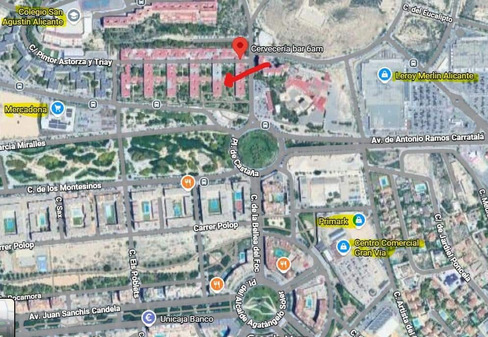 Piso de 3 habitaciones en Alicante / Alacant ciudad en venta - 143.550 € (Ref: 9763701)