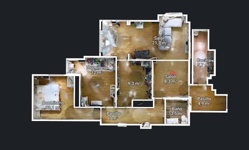3 camera da letto Appartamento in vendita in Alicante citta - 189.900 € (Rif: 9831727)