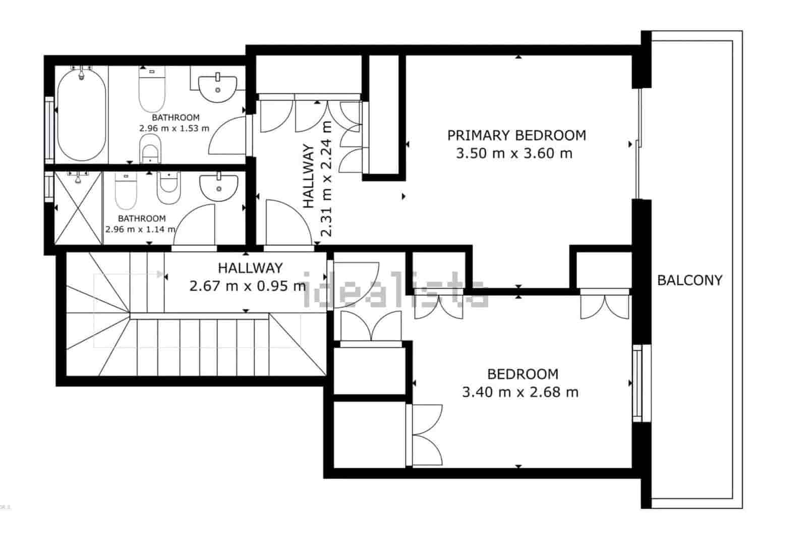Ático de 2 habitaciones en Alicante / Alacant ciudad en venta con piscina - 450.000 € (Ref: 9952789)