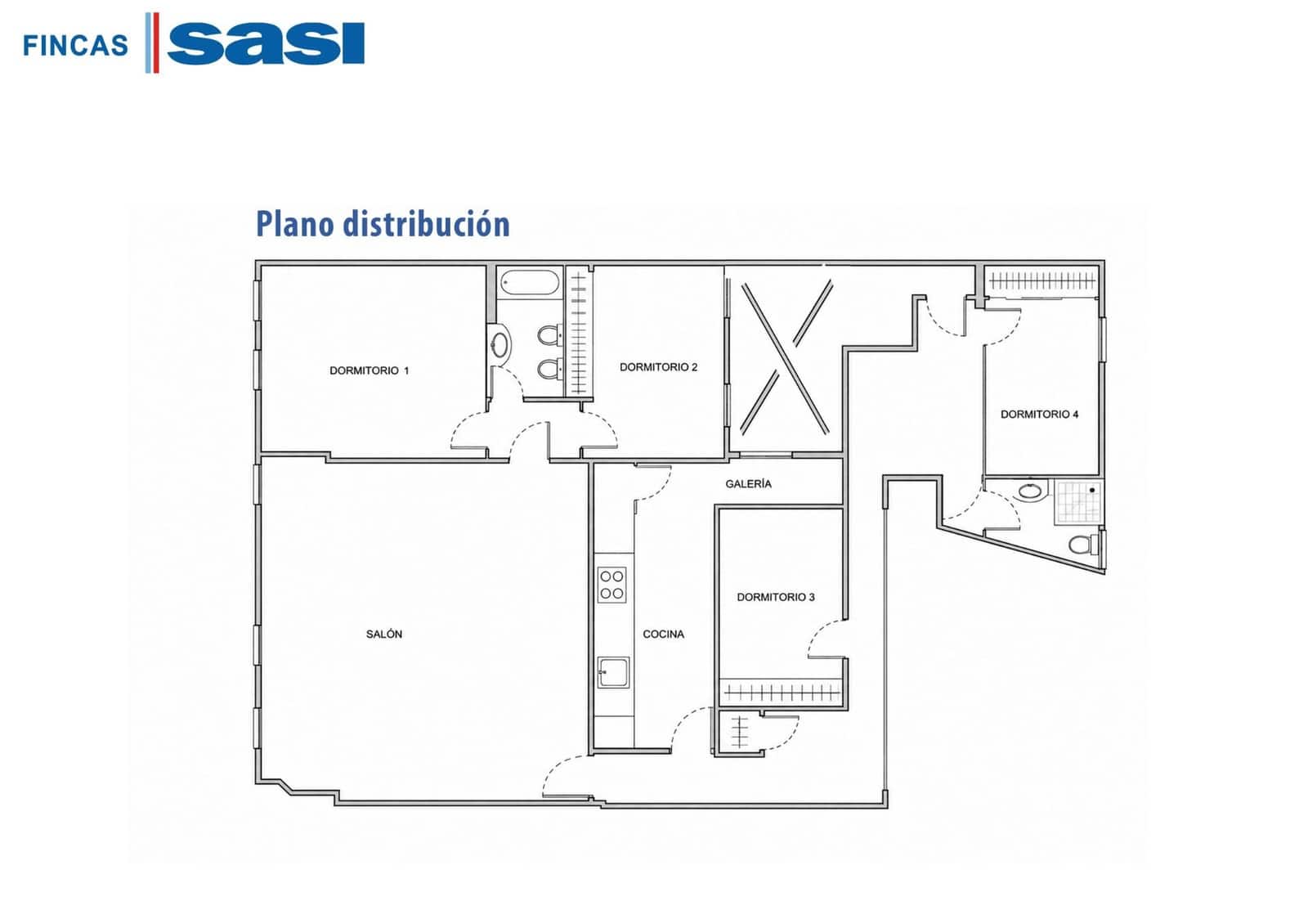 4 soveværelse Lejlighed til salg i Alicante by - € 452.000 (Ref: 9973513)