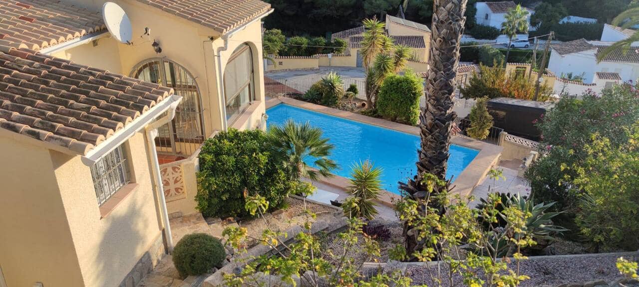 3 bedroom Villa for sale in Benissa with pool garage - € 549,000 (Ref: 9199789)