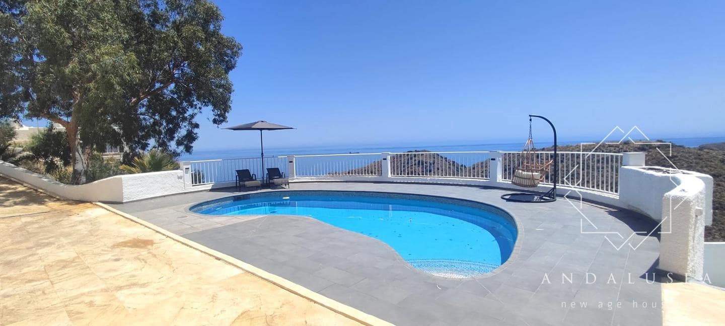 4 makuuhuone Huvila vuokrattavana paikassa Mojacar mukana uima-altaan - 3 000 € (Ref: 10034258)