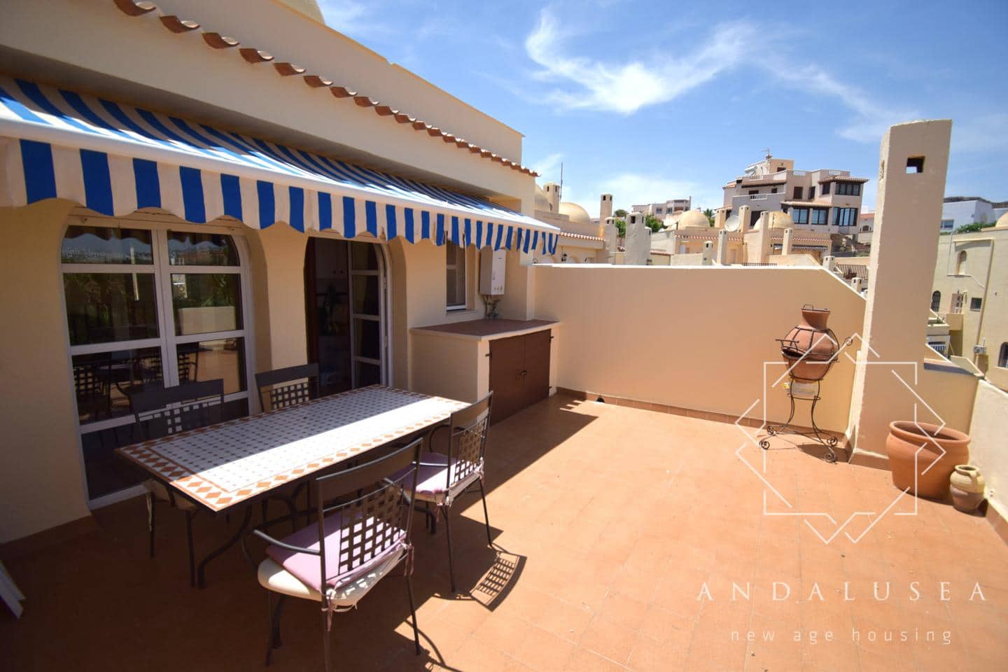 Appartement de 1 chambre à louer à Mojacar avec piscine garage - 600 € (Ref: 10034259)