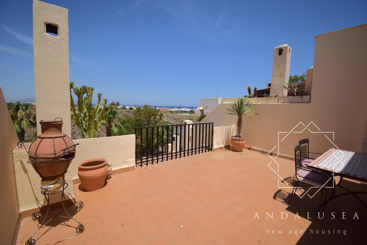 Appartement de 1 chambre à louer à Mojacar avec piscine garage - 600 € (Ref: 10034259)