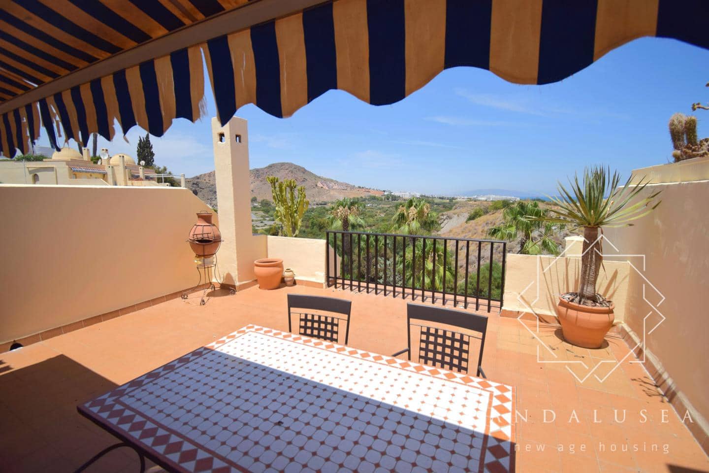 Appartement de 1 chambre à louer à Mojacar avec piscine garage - 600 € (Ref: 10034259)