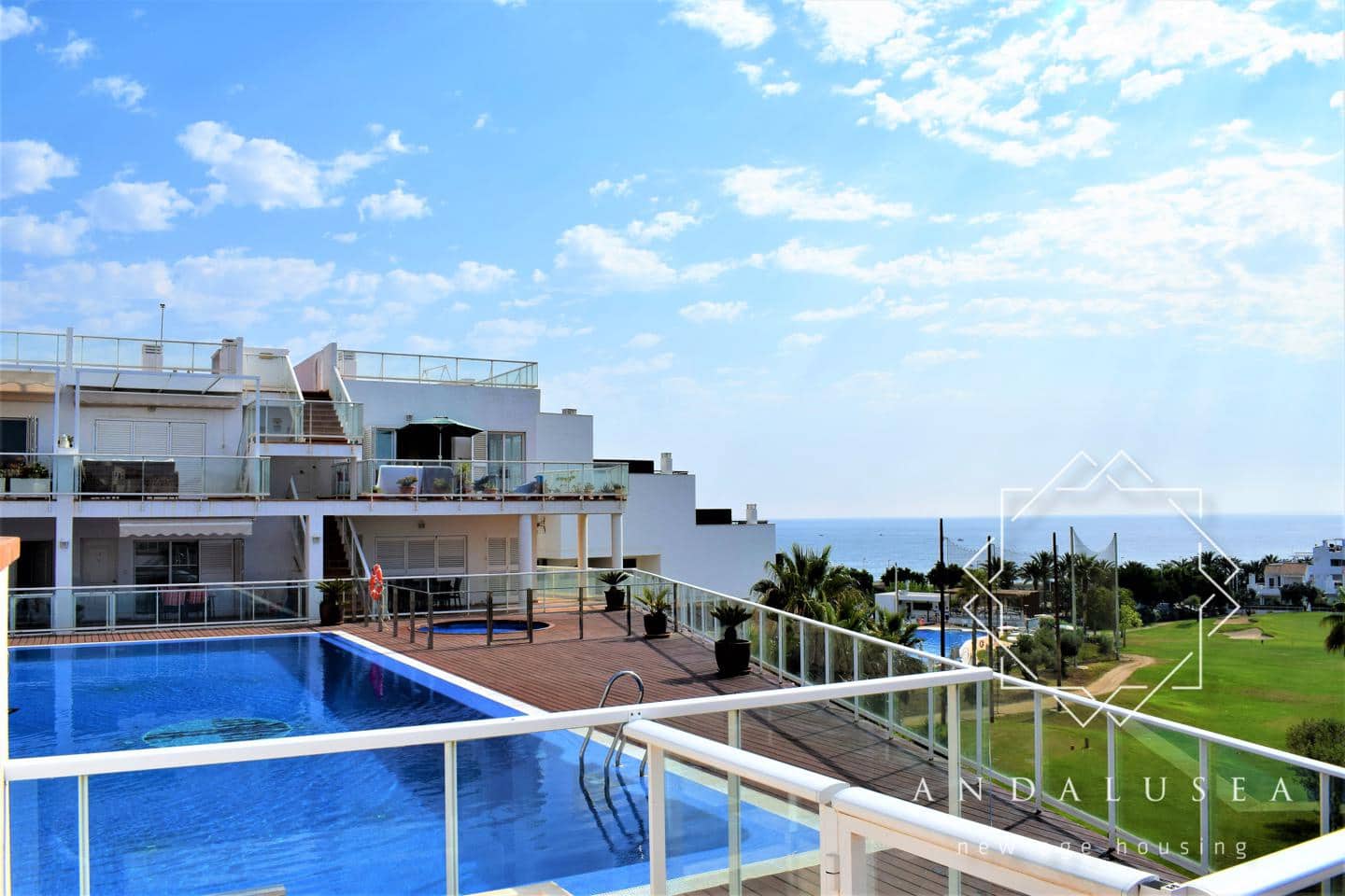 2 bedroom Flat for sale in Mojacar with pool garage - € 215,000 (Ref: 4724362)