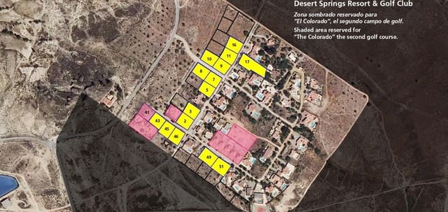Ubebygd land til salgs i Cuevas del Almanzora - € 67 000 (Ref: 4756735)
