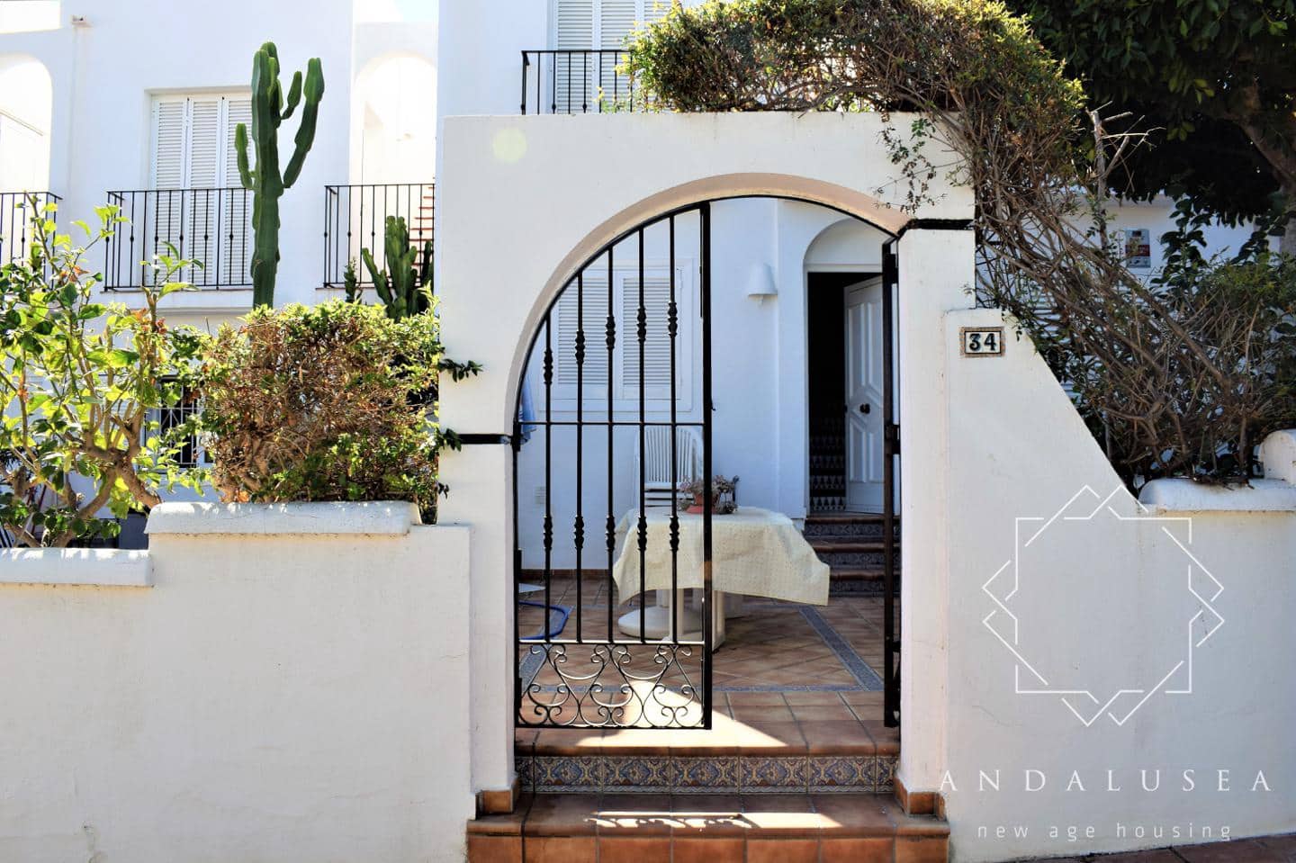 2 quarto Moradia para arrendar em Mojacar com piscina - 950 € (Ref: 4844036)