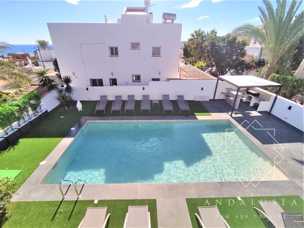 4 soveværelse Villa til salg i Mojacar med swimmingpool - € 895.000 (Ref: 6464015)