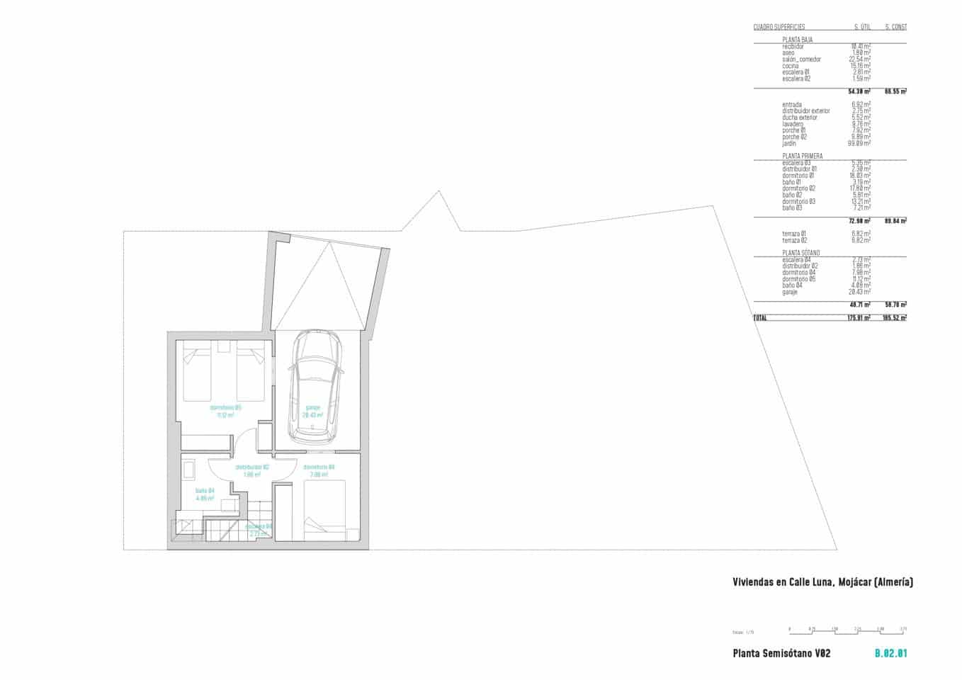 3 soveværelse Villa til salg i Mojacar med swimmingpool - € 375.000 (Ref: 7171123)