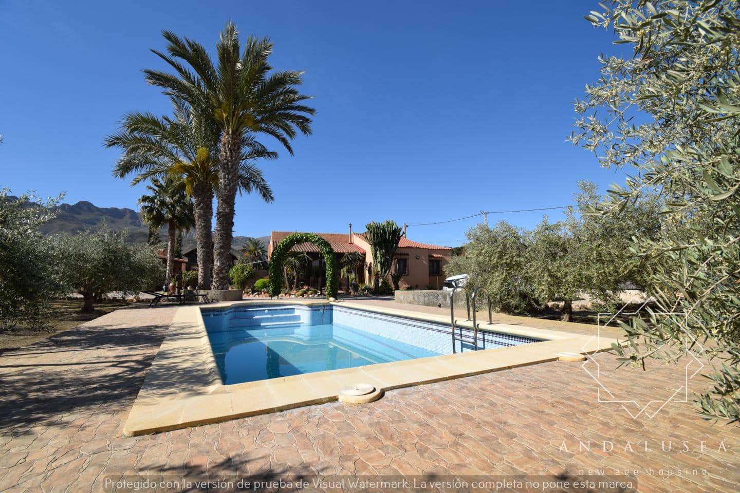 3 soveværelse Villa til salg i Turre med swimmingpool - € 398.000 (Ref: 7585193)