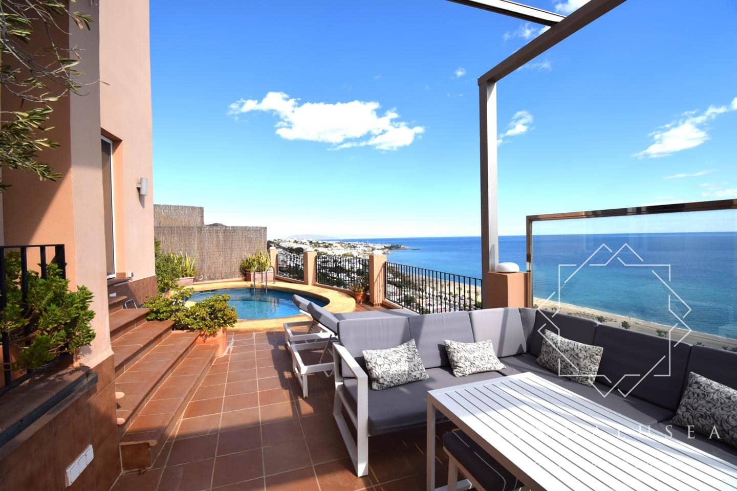 4 soveværelse Villa til salg i Mojacar med swimmingpool - € 485.000 (Ref: 8640142)