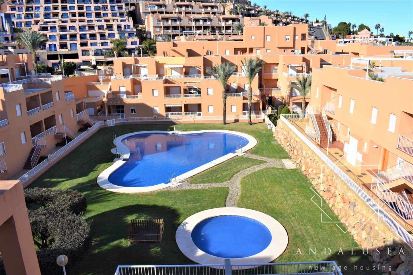 2 soveværelse Lejlighed til salg i Mojacar med swimmingpool - € 200.000 (Ref: 8941975)