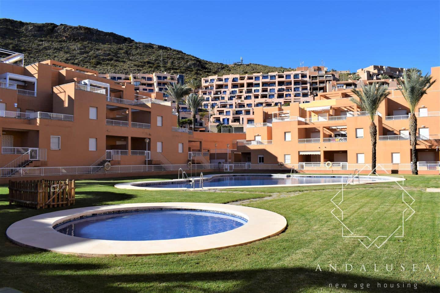 2 soveværelse Lejlighed til salg i Mojacar med swimmingpool - € 200.000 (Ref: 8941975)