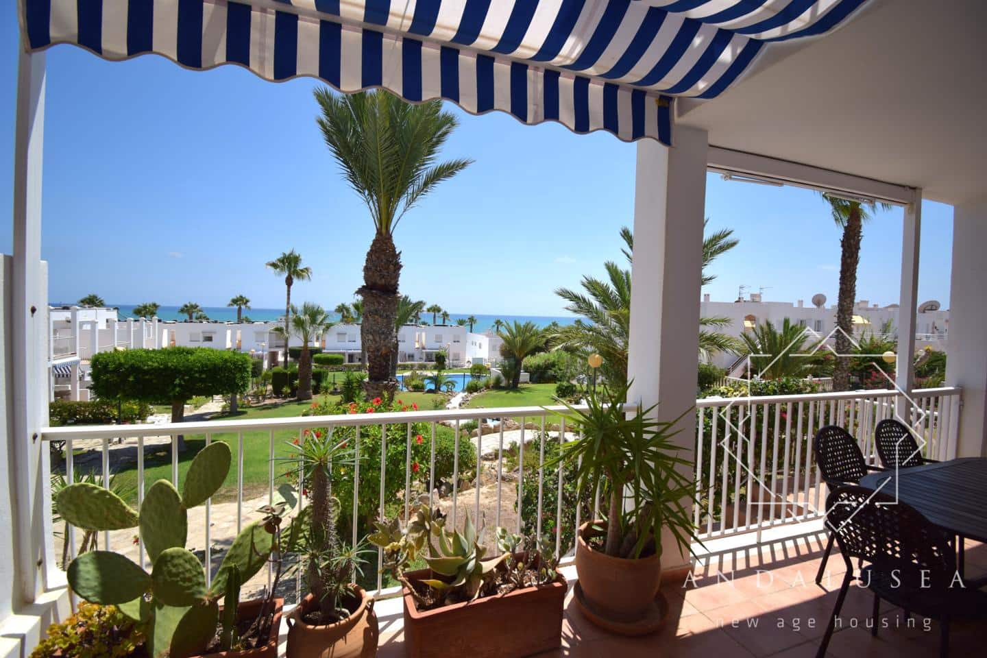 2 sovrum Lägenhet att hyra i Mojacar med pool - 1 200 € (Ref: 9164413)