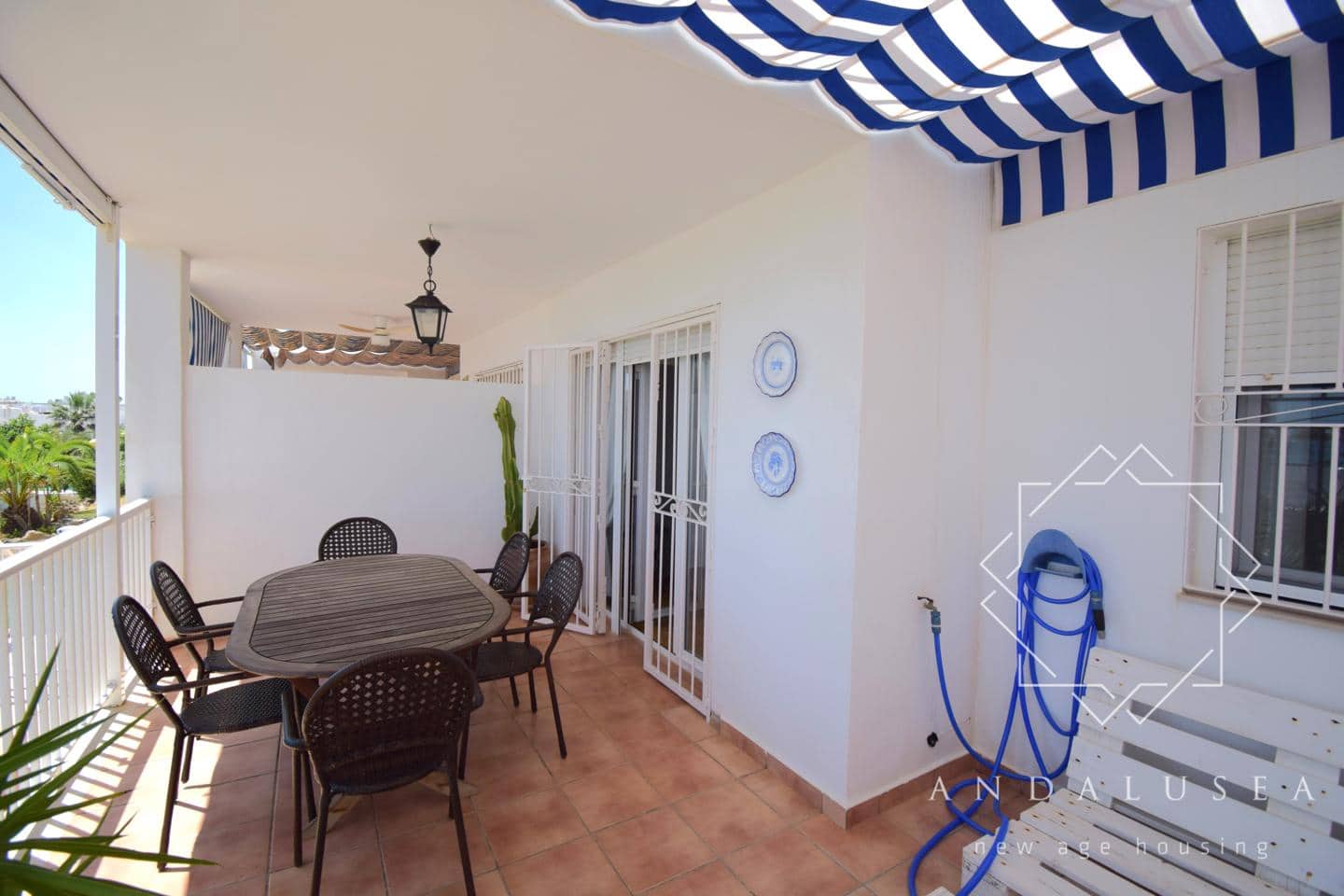 2 sovrum Lägenhet att hyra i Mojacar med pool - 1 200 € (Ref: 9164413)