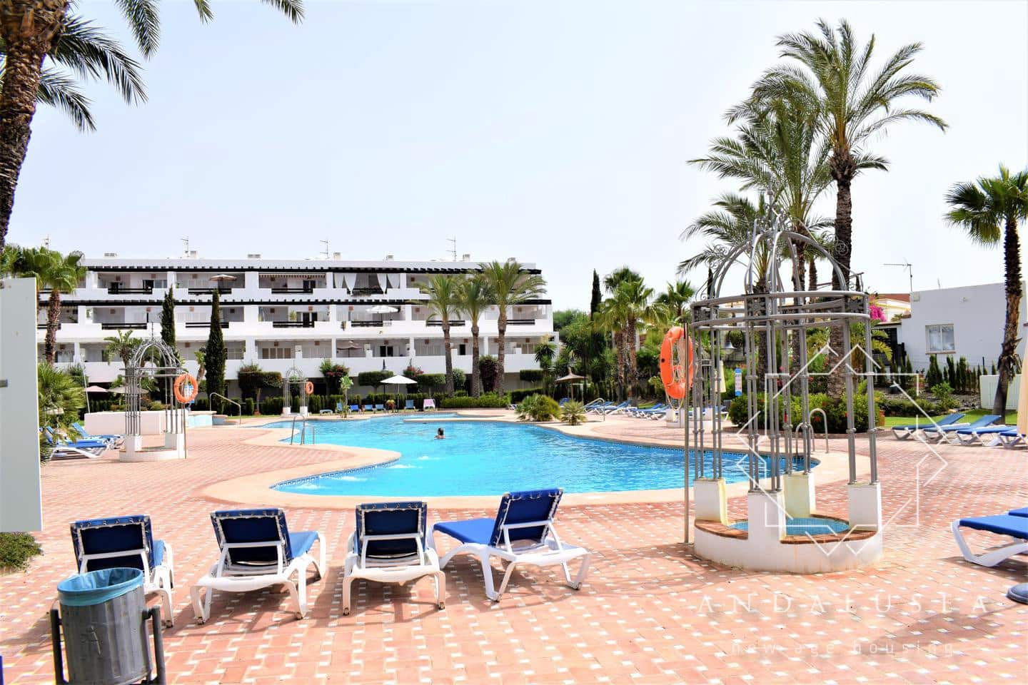 Piso de 1 habitación en Mojácar en venta con piscina - 162.000 € (Ref: 9175774)