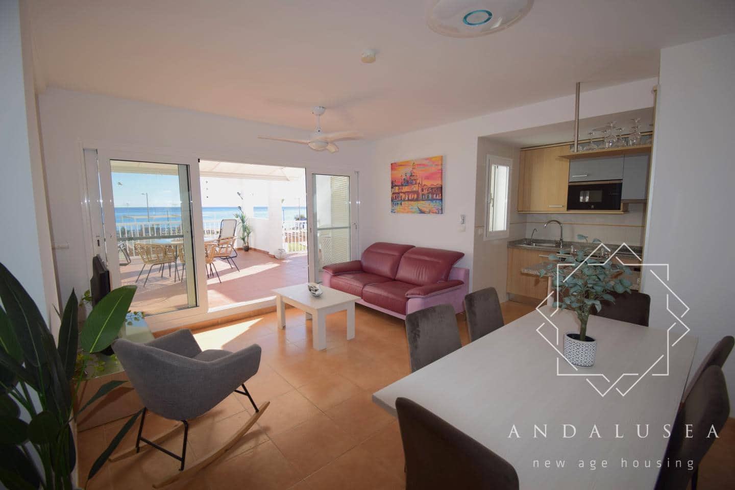 3 Zimmer Wohnung zu vermieten in Almeria Stadt - 1.500 € (Ref: 9443990)