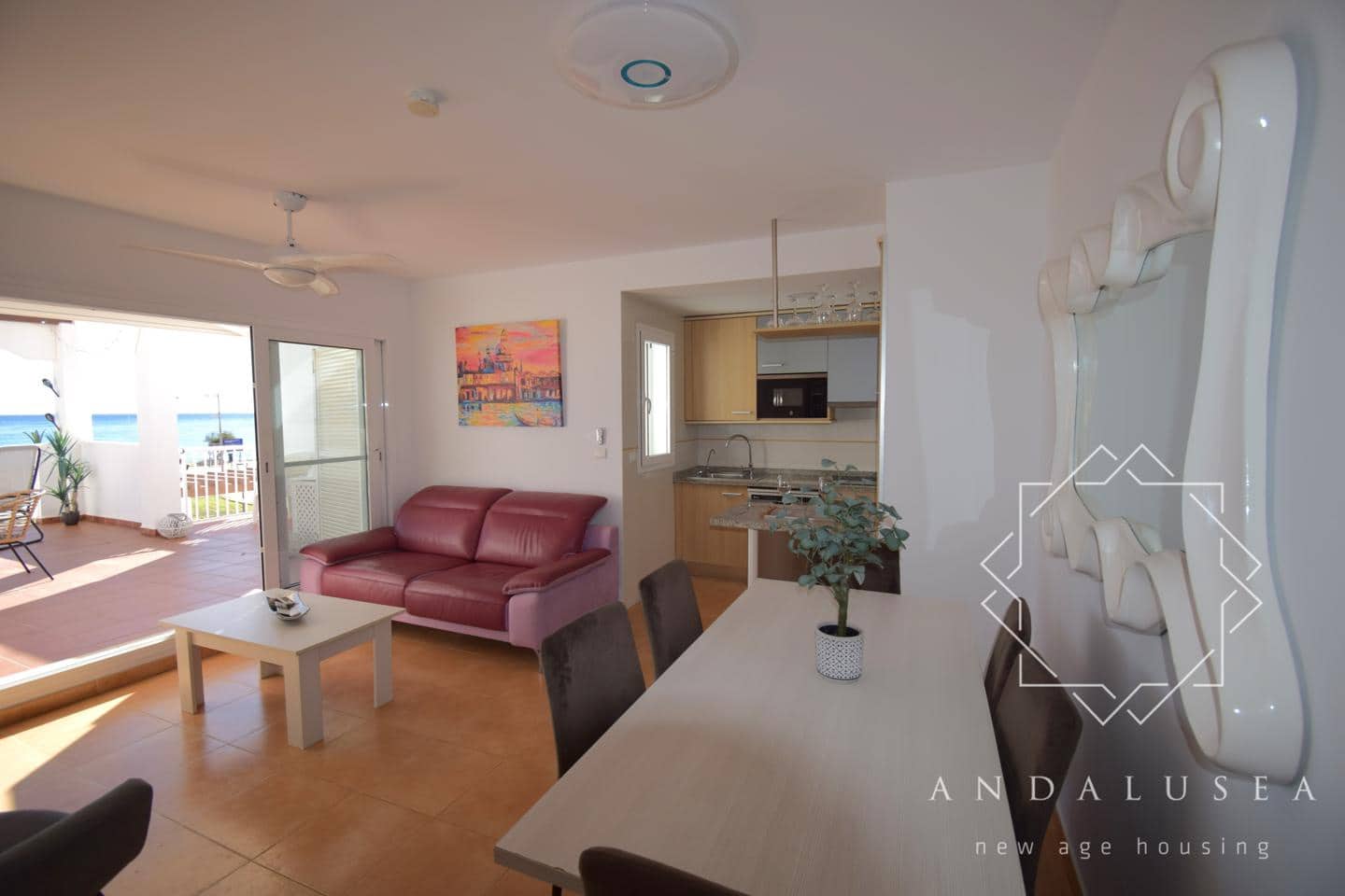 3 Zimmer Wohnung zu vermieten in Almeria Stadt - 1.500 € (Ref: 9443990)