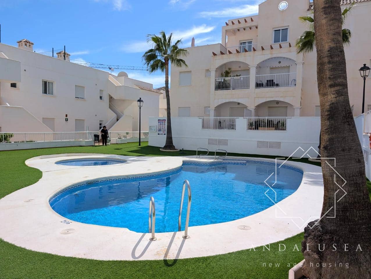 3 soveværelse Lejlighed til salg i Mojacar med garage - € 195.000 (Ref: 9549795)