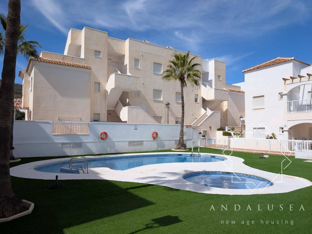 3 soveværelse Lejlighed til salg i Mojacar med garage - € 195.000 (Ref: 9549795)