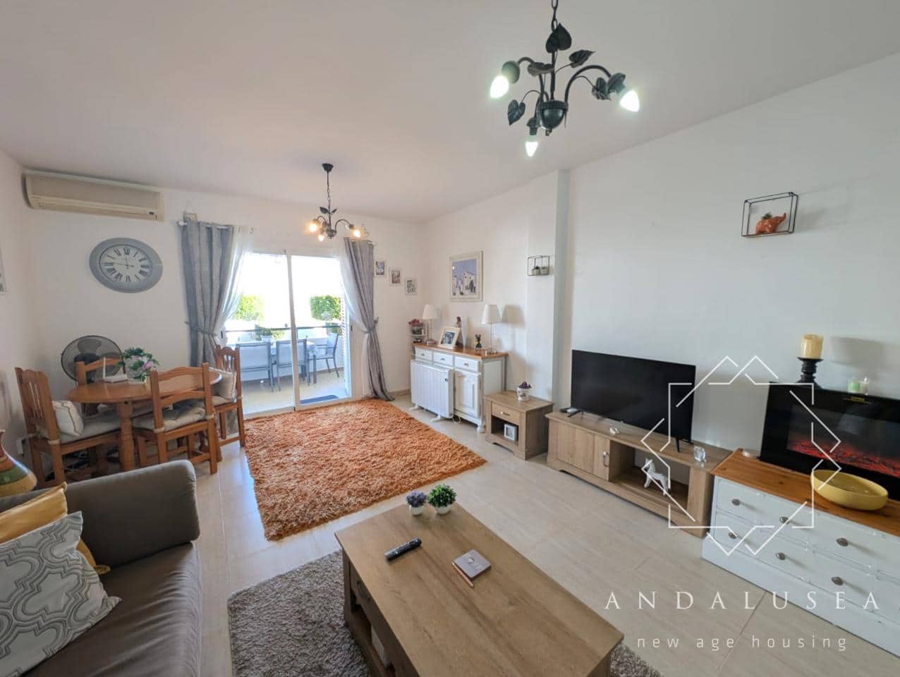 2 Zimmer Wohnung zu verkaufen in Mojacar mit Pool - 199.000 € (Ref: 9580348)