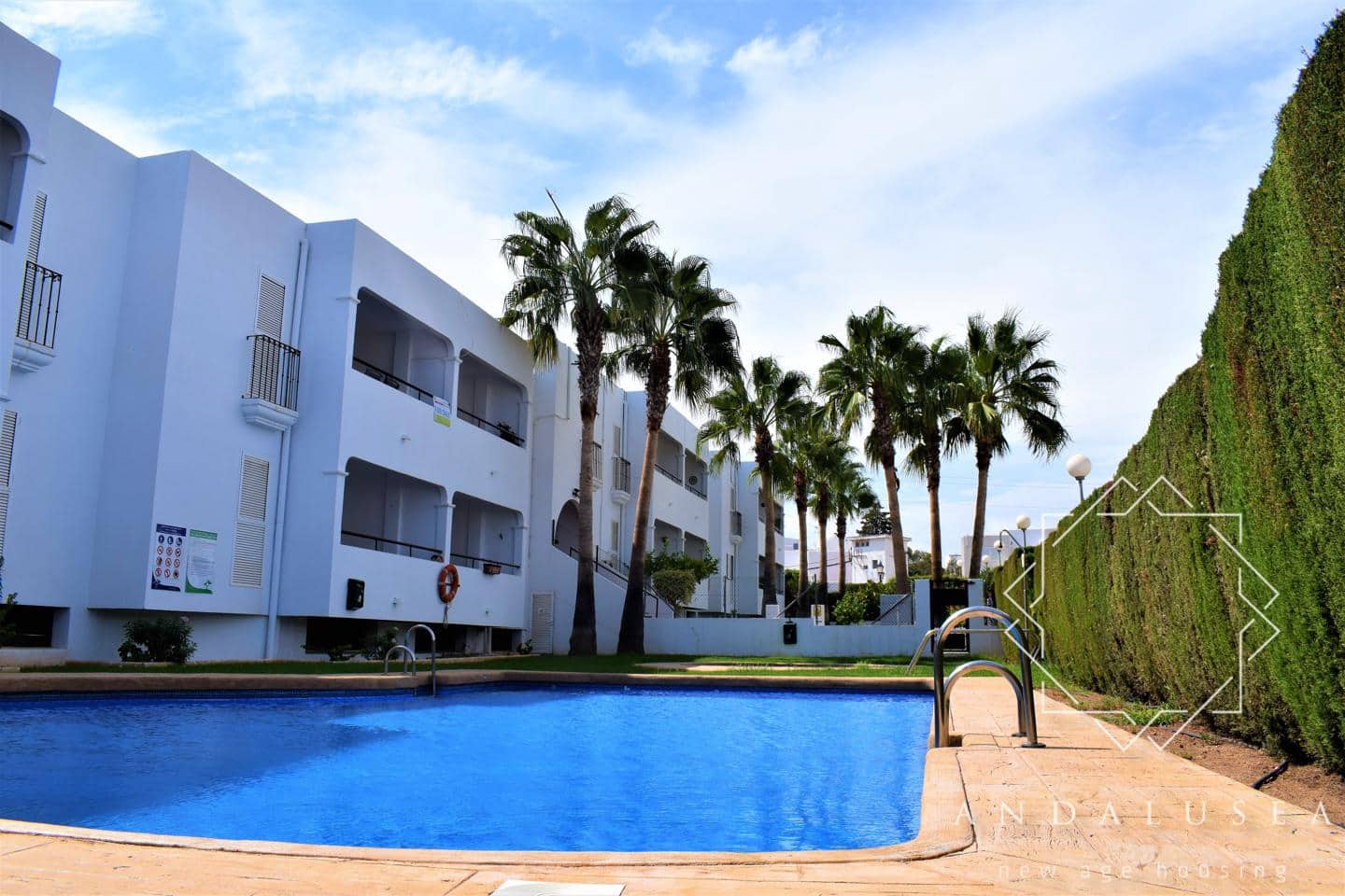 2 Zimmer Wohnung zu verkaufen in Mojacar mit Pool - 199.000 € (Ref: 9580348)