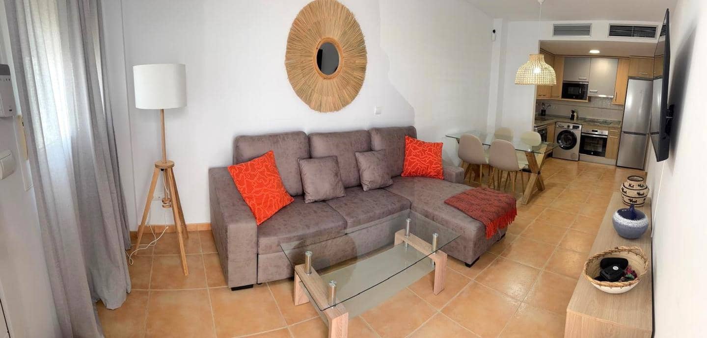 Piso de 2 habitaciones en Mojácar en alquiler con piscina garaje - 1.300 € (Ref: 9981438)