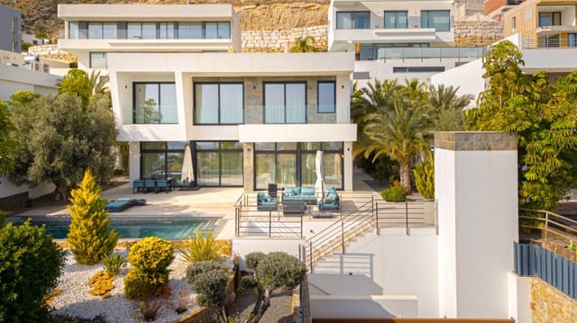 5 chambre Villa/Maison à vendre à Finestrat avec piscine garage - 2 000 000 € (Ref: 9453710)