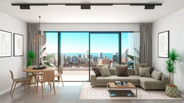 2 soverom Leilighet til salgs i Levante, Benidorm med svømmebasseng garasje - € 403 950 (Ref: 9453781)