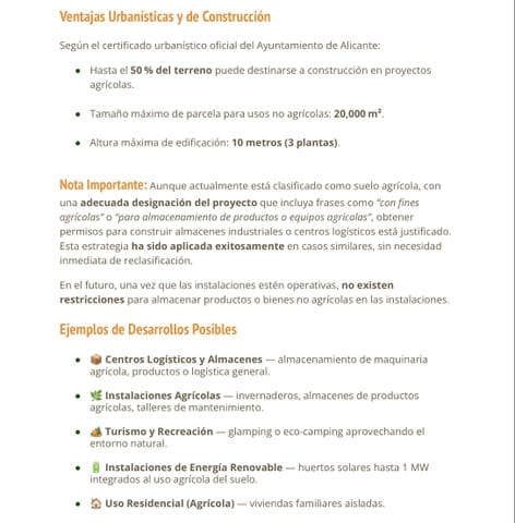 Tomt till salu i Alicante stad - 295 000 € (Ref: 9453820)