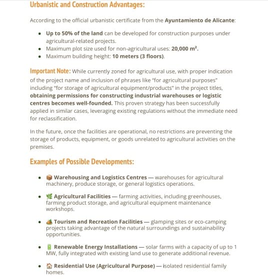 Tomt till salu i Alicante stad - 295 000 € (Ref: 9453820)