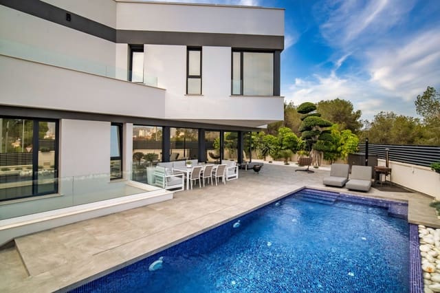 4 sypialnia Willa na sprzedaż w Poniente, Benidorm z basenem garażem - 2 500 000 € (Ref: 9453825)