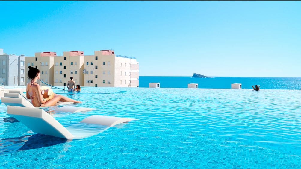 3 bedroom Apartment for sale in Benidorm with pool garage - € 1,329,000 (Ref: 9453828)