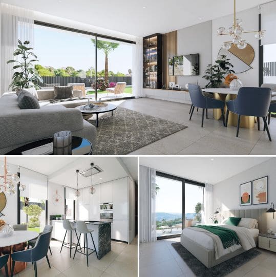 3 slaapkamer Rijtjeshuis te koop in Finestrat met zwembad - € 535.000 (Ref: 9453875)