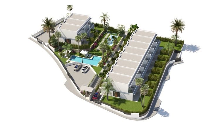 3 slaapkamer Rijtjeshuis te koop in Finestrat met zwembad - € 535.000 (Ref: 9453875)