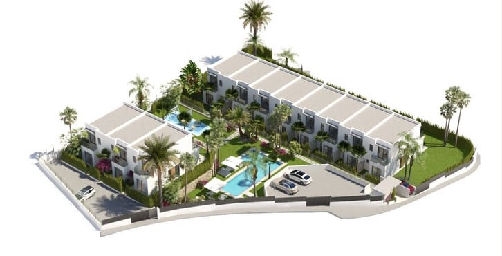 3 slaapkamer Rijtjeshuis te koop in Finestrat met zwembad - € 535.000 (Ref: 9453875)