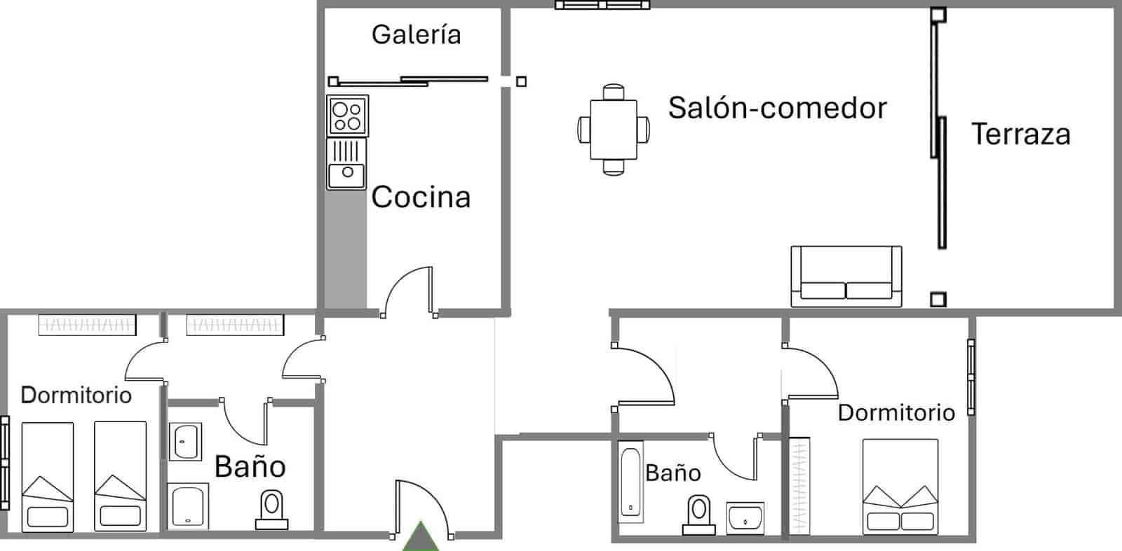 2 bedroom Apartment for sale in Benidorm with pool garage - € 350,000 (Ref: 9453902)