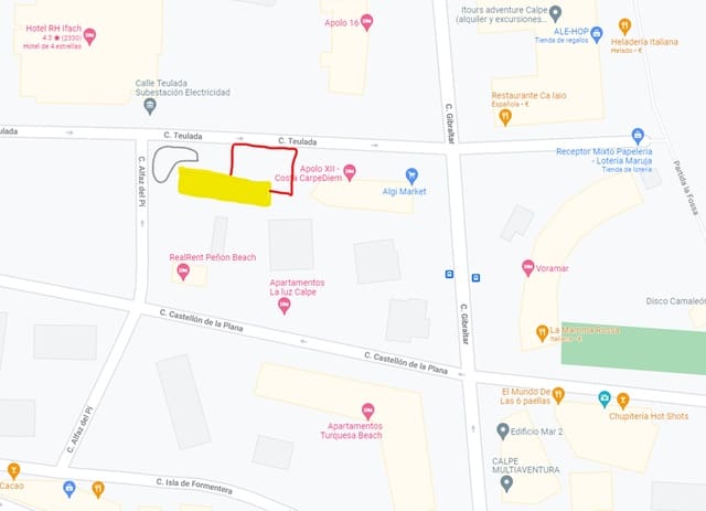 Commercial for sale in Calpe / Calp with pool - € 250,000 (Ref: 9453992)