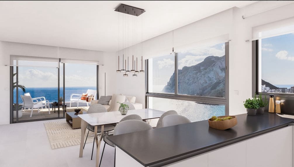 Apartamento de 2 habitaciones en Calpe / Calp en venta con piscina garaje - 628.000 € (Ref: 9454043)