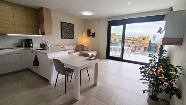 2 bedroom Apartment for sale in Finestrat with pool garage - € 379,000 (Ref: 9454676)